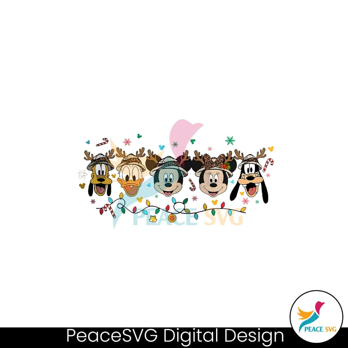 vintage-disney-mickey-and-friend-christmas-light-png-file