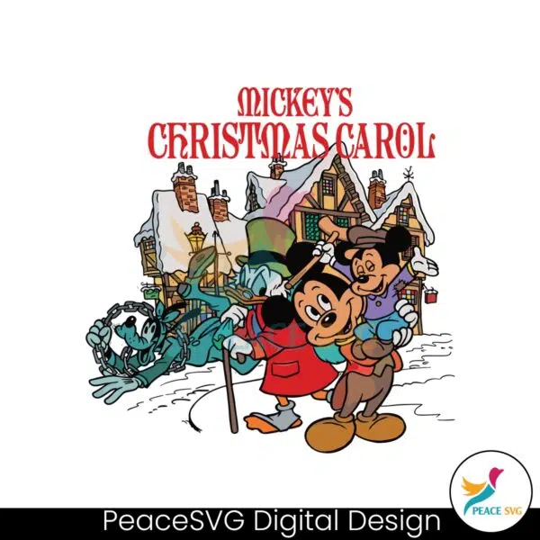vintage-mickey-and-friends-christmas-carol-svg-download