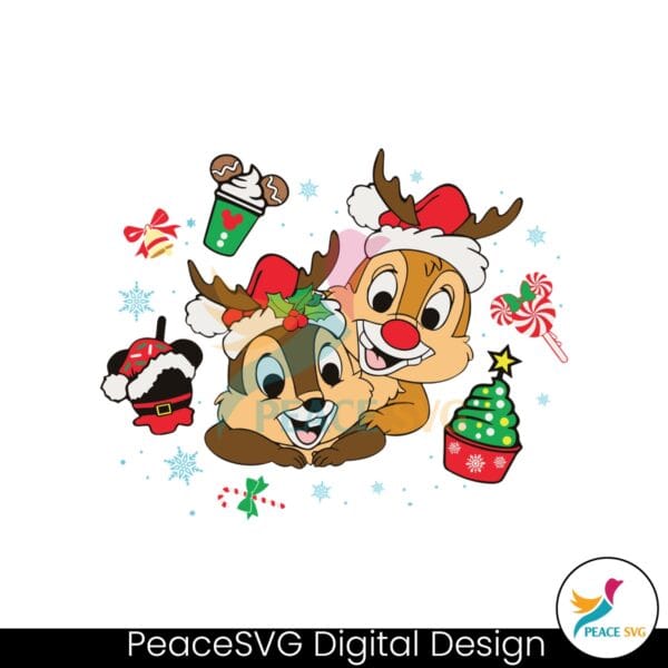 chip-and-dale-couple-christmas-disney-vacation-svg-file