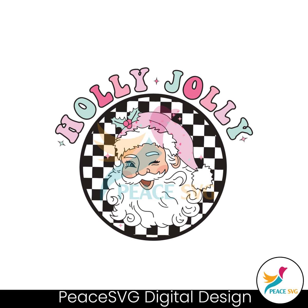 retro-groovy-holly-jolly-cute-santa-claus-svg-file-for-cricut