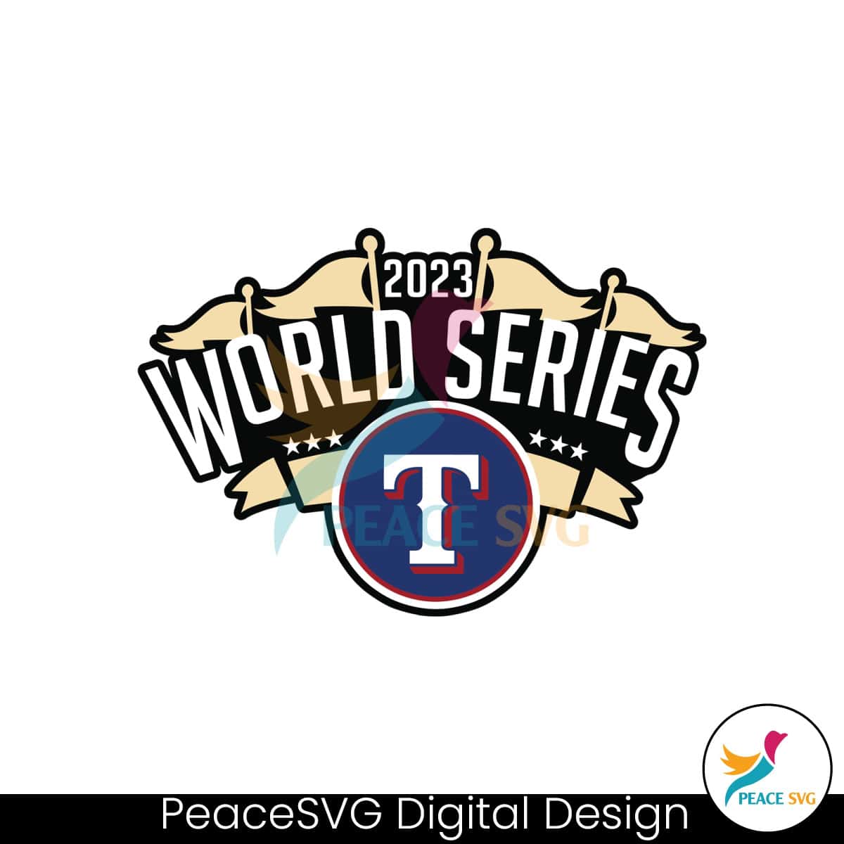 Vintage Texas Rangers World Series 2023 SVG File For Cricut » PeaceSVG