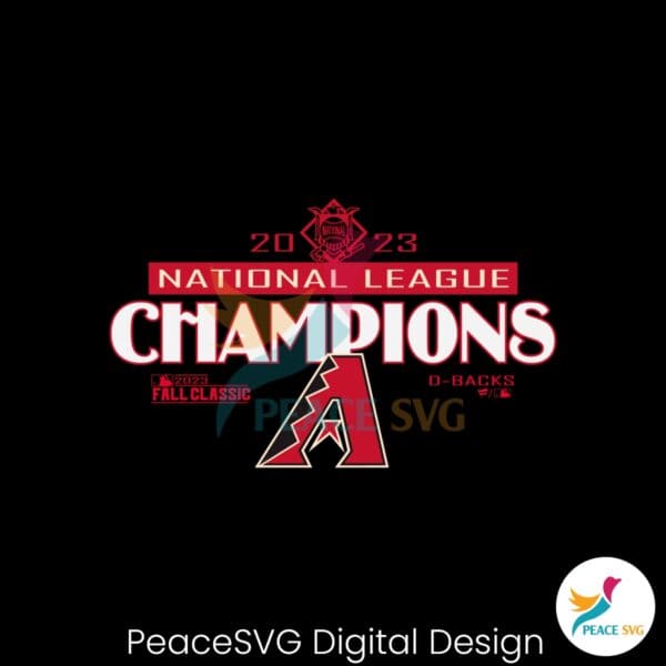 arizona-diamondbacks-2023-national-league-champions-svg