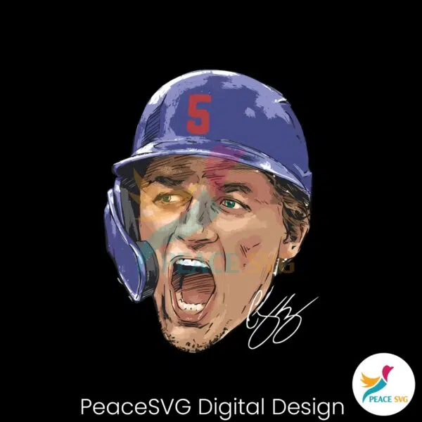 retro-corey-seager-texas-scream-svg-graphic-design-file