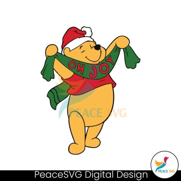 winnie-the-pooh-christmas-oh-joy-svg-cutting-digital-file