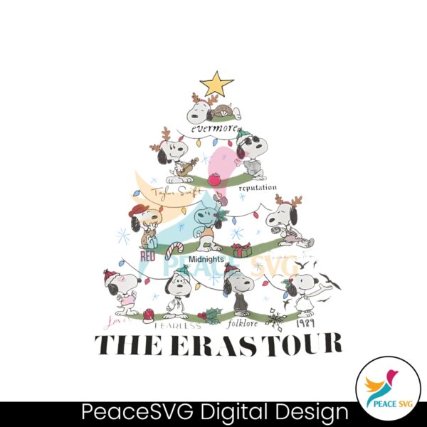 snoopy-taylor-christmas-the-eras-tour-png-download-file