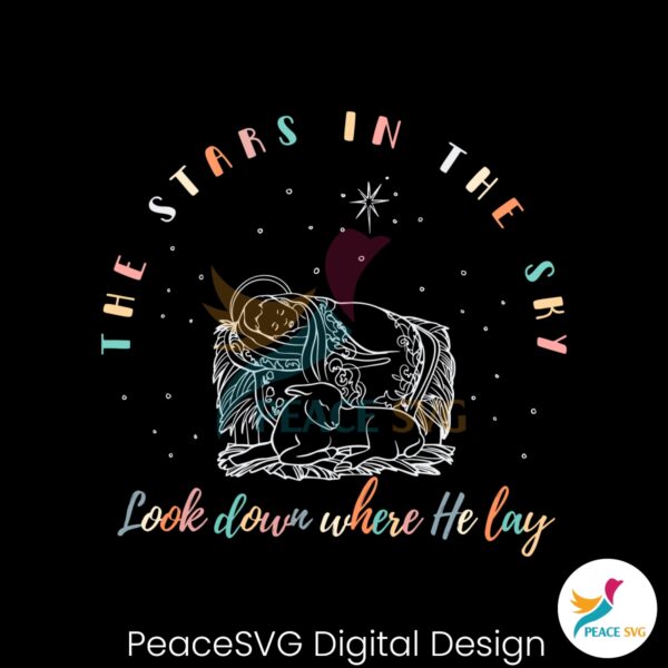 true-story-the-stars-in-the-sky-nativity-scene-svg-download