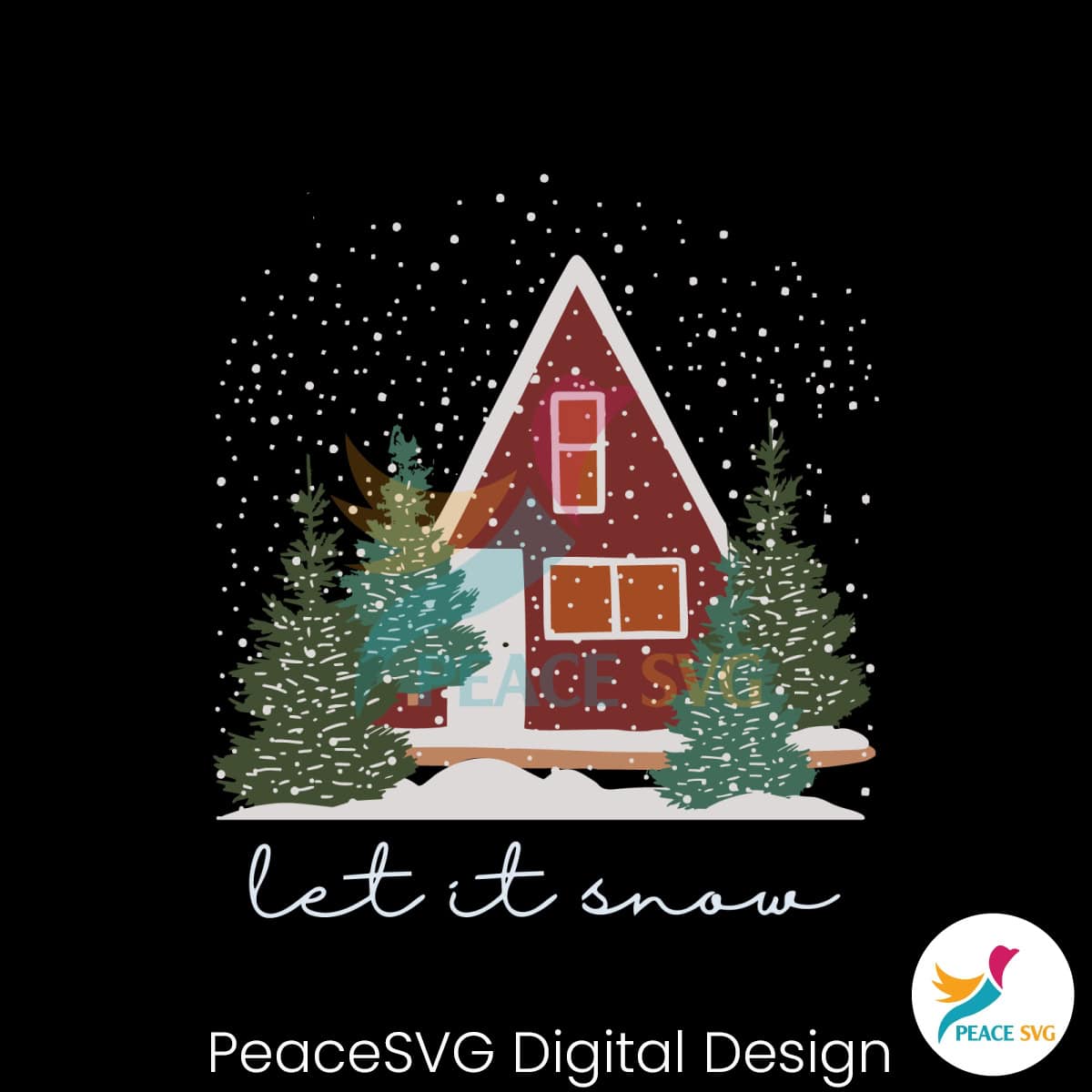 vintage-let-it-snow-christmas-tree-svg-digital-cricut-file
