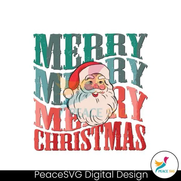 vintage-merry-christmas-cute-santa-svg-cutting-digital-file