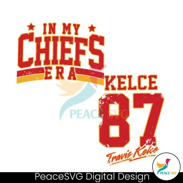 retro-in-my-chiefs-era-vintage-travis-kelce-87-svg-digital-file