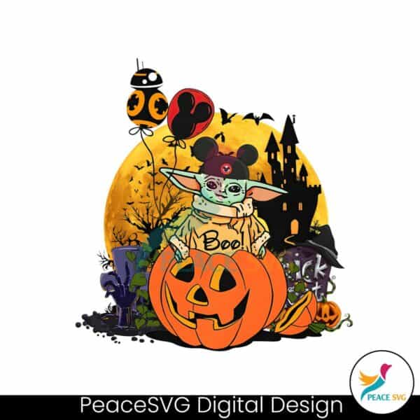 baby-yoda-boo-retro-star-wars-halloween-png-download