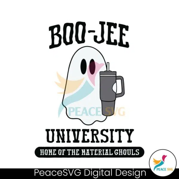 funny-boo-jee-university-home-of-the-material-ghouls-svg