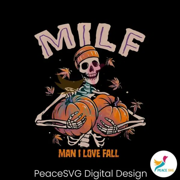 skeleton-pumpkin-milf-man-i-love-fall-png-download