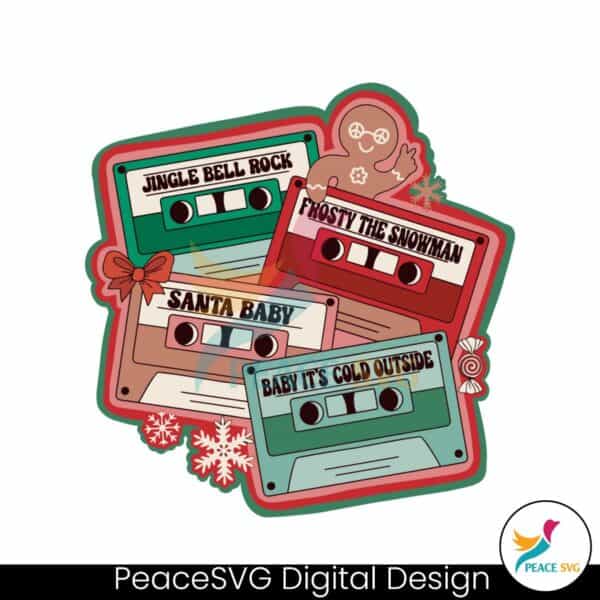 retro-vintage-christmas-music-cassette-svg-digital-file