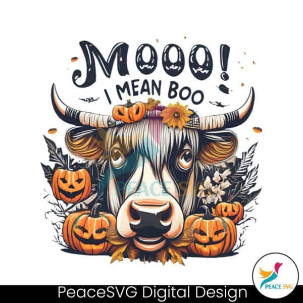 cow-pumpkin-season-moo-i-mean-boo-png-download