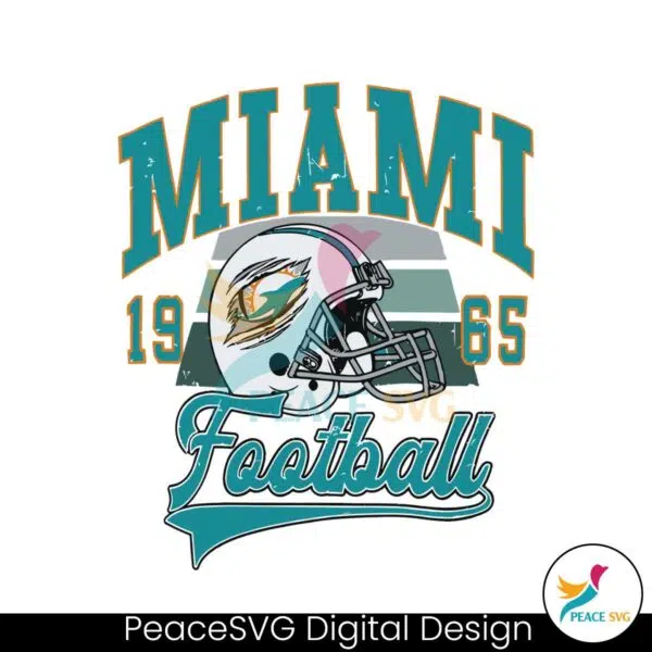 nfl-miami-football-1965-retro-football-american-svg-download