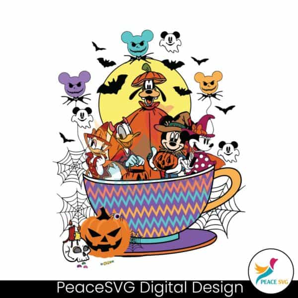 mickey-and-friends-halloween-cup-svg-graphic-design-file