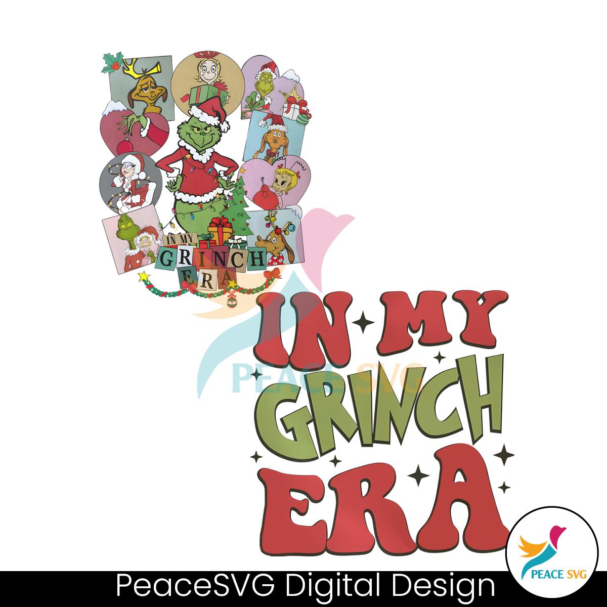 Retro In My Grinch Era The Grinch And Friend PNG File