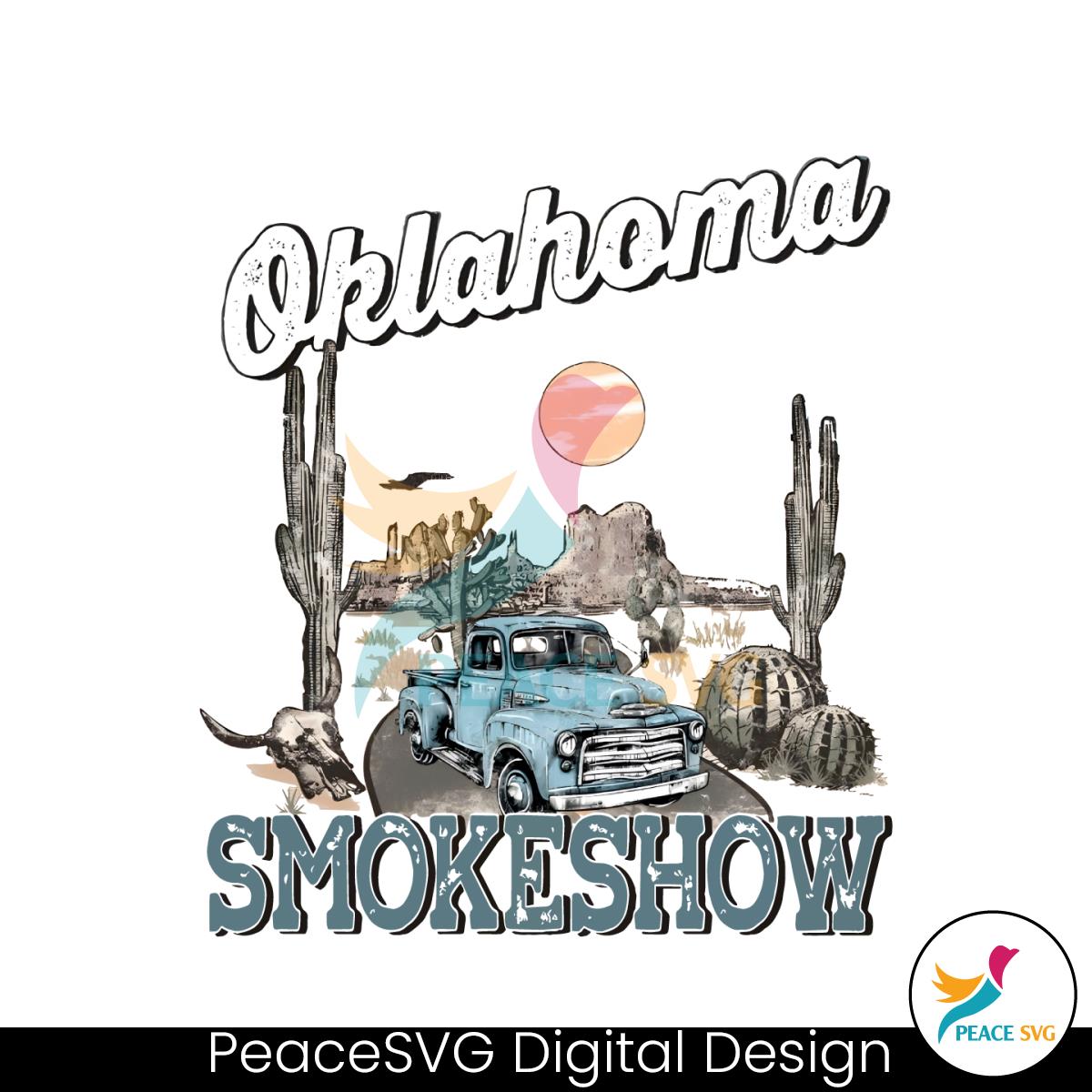 Oklahoma Smokeshow Country Music PNG Sublimation