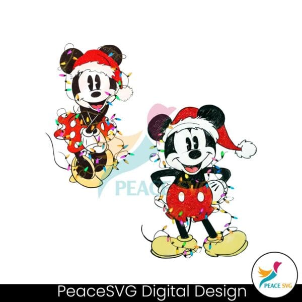 disney-couples-mickey-and-minnie-mouse-christmas-lights-png