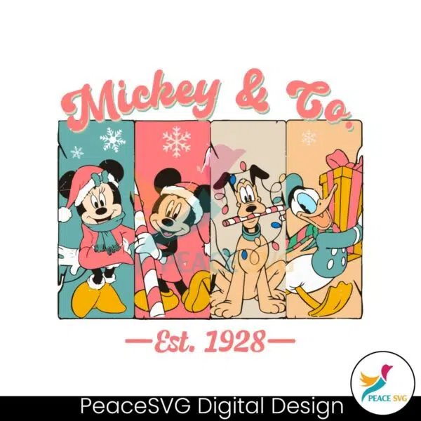 vintage-mickey-and-co-1928-christmas-svg-download