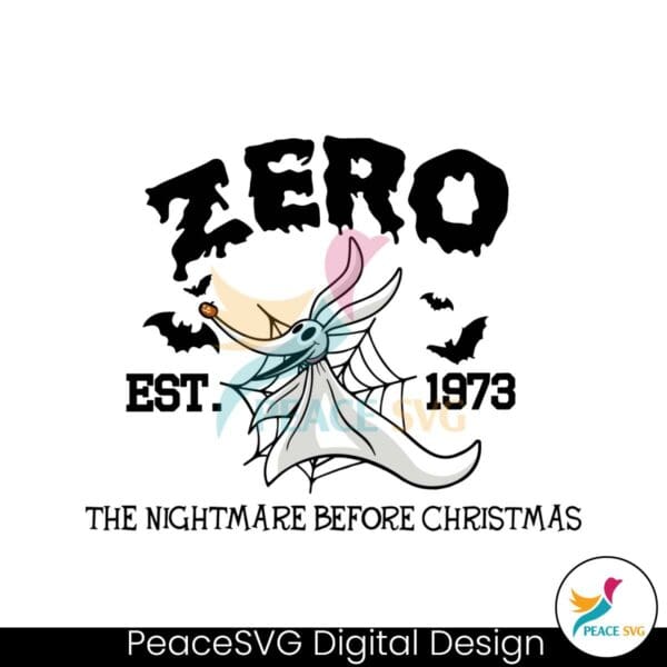 the-nightmare-before-christmas-zero-svg-digital-cricut-file