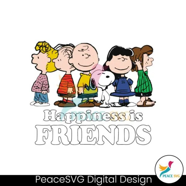 the-peanuts-2d-happiness-is-friend-svg-file-for-cricut