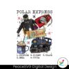 vintage-polar-express-polar-ticket-png-sublimation-design