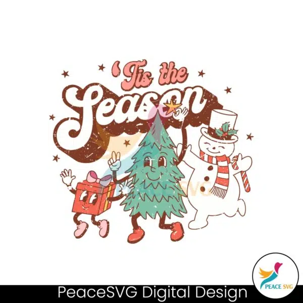 tis-the-season-with-friends-snowman-svg-file-for-cricut