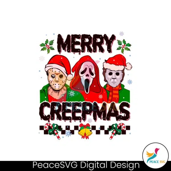 horror-characters-merry-creepmas-svg-digital-cricut-file