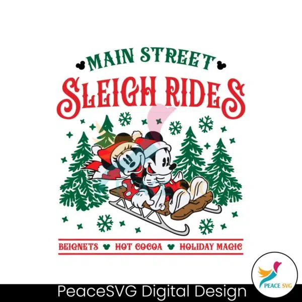 main-street-sleigh-rides-disney-santa-svg-graphic-file