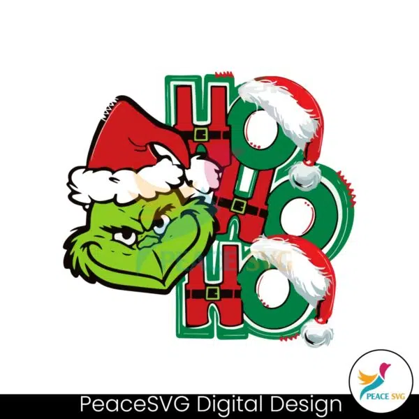 grinch-face-ho-ho-ho-santa-hat-svg-graphic-design-file