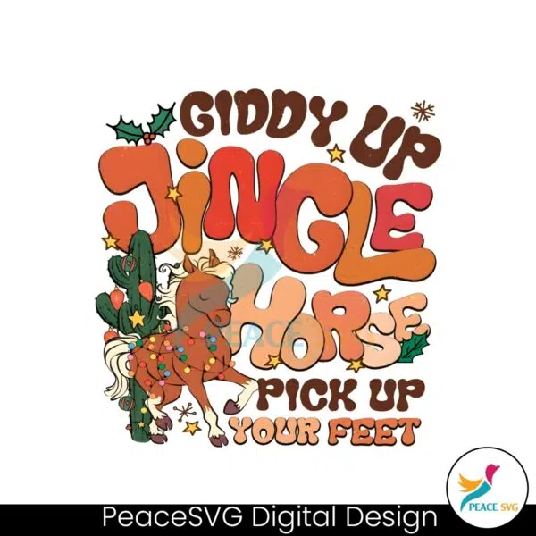 giddy-up-jingle-horse-pick-up-your-feet-howdy-country-png