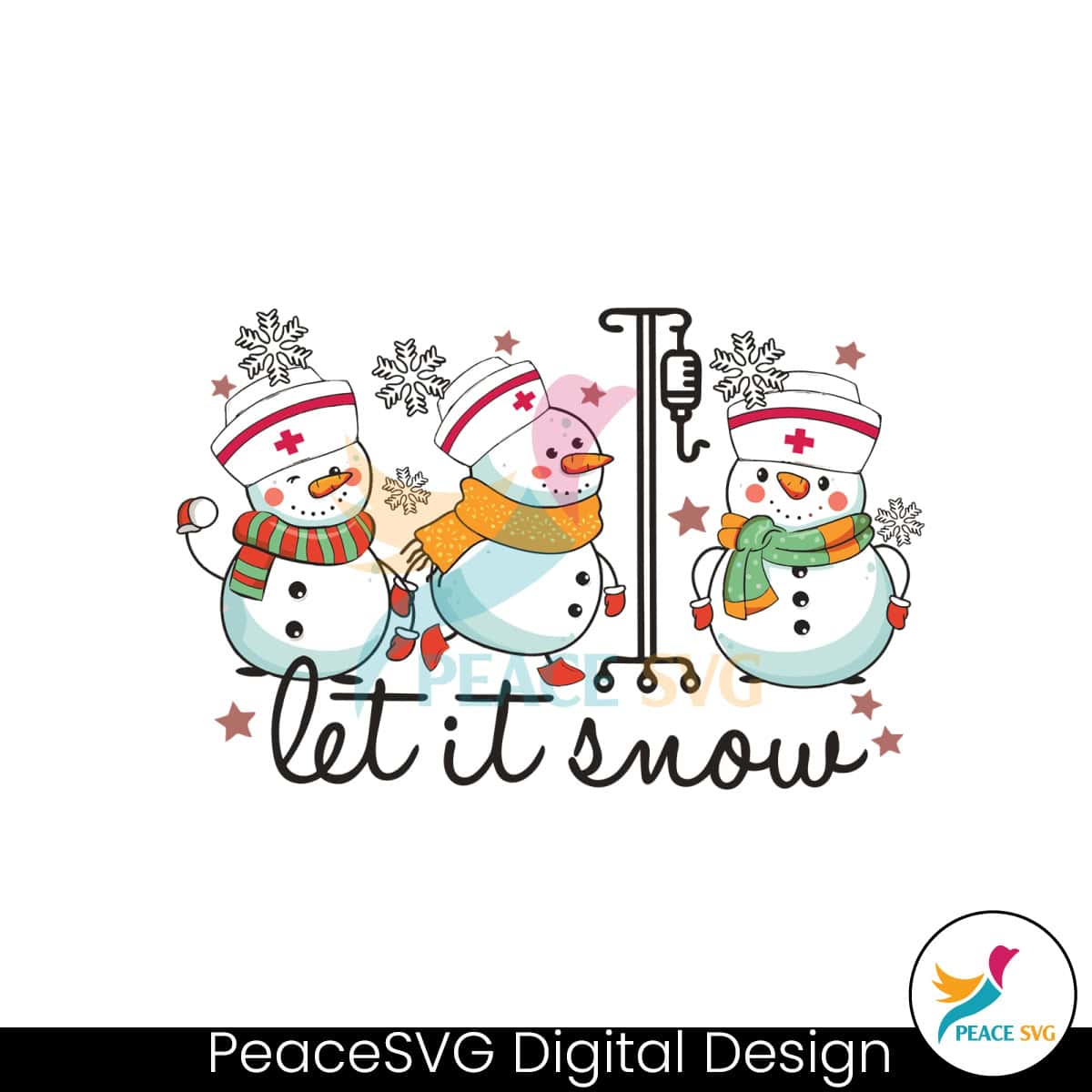 retro-let-it-snow-nurse-snowman-svg-cutting-digital-file