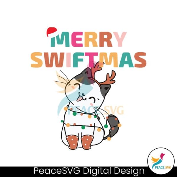 merry-swiftmas-christmas-cat-svg-cutting-digital-file