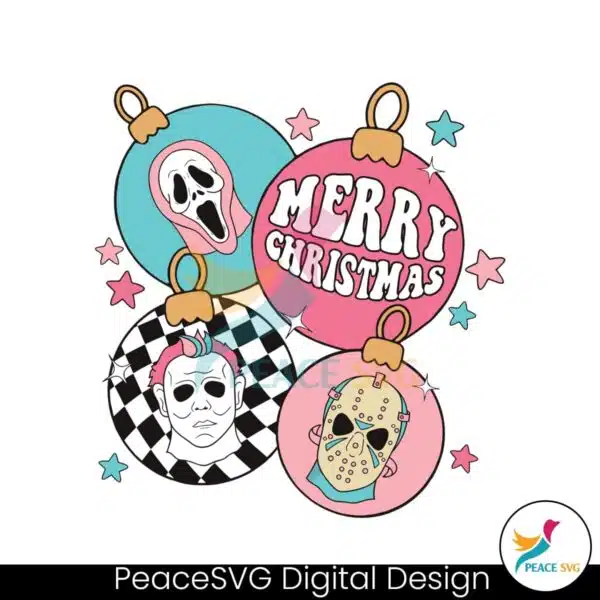 horror-characters-merry-christmas-ornaments-svg-file