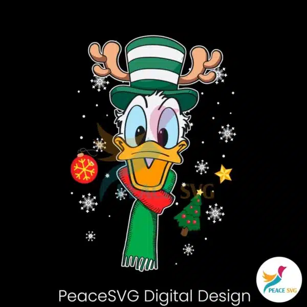 funny-merry-christmas-donald-duck-svg-cutting-file