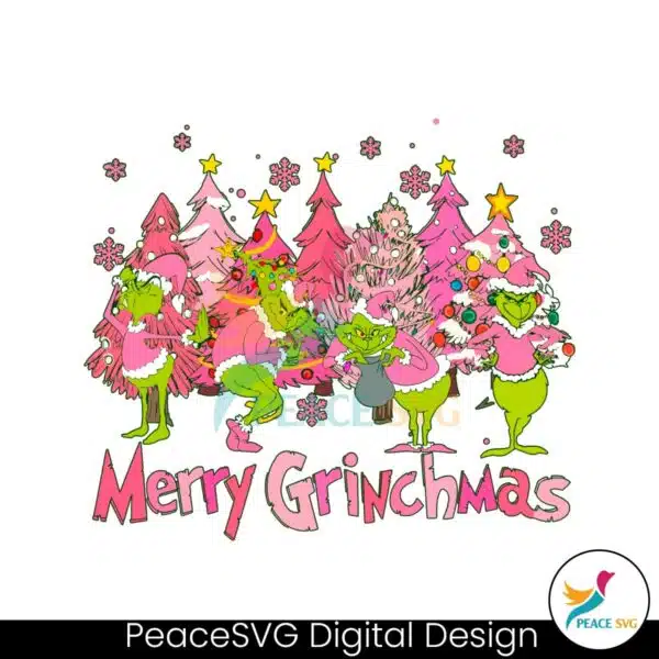 pink-christmas-merry-grinchmas-svg-graphic-design-file