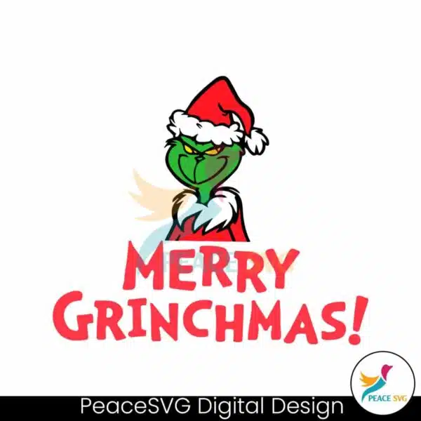 retro-merry-grinchmas-santa-hat-svg-graphic-design-file