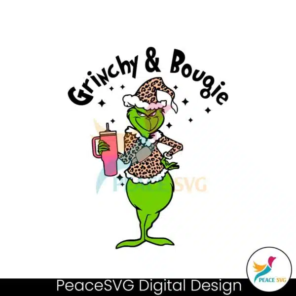 leopard-grinchy-and-bougie-svg-graphic-design-file