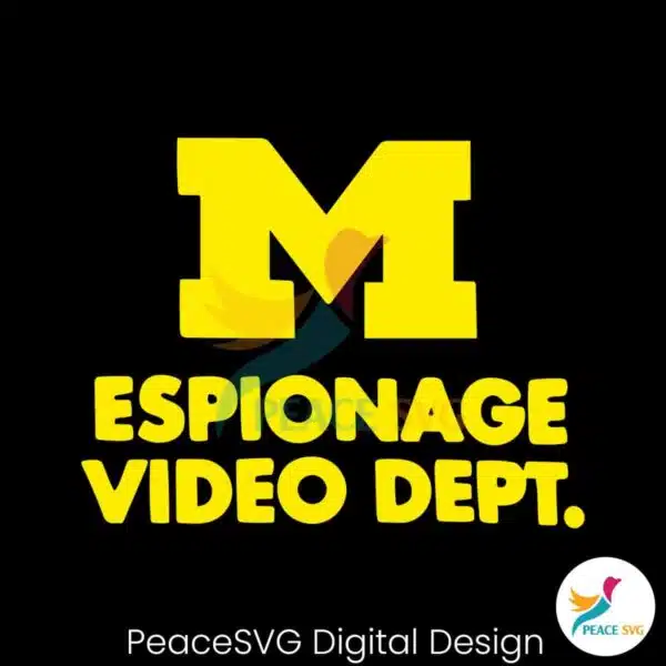 michigan-espionage-video-department-svg-digital-cricut-file