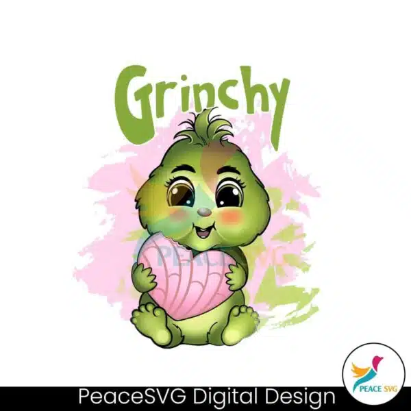 cute-grinchy-pan-dulce-mexican-christmas-png-download