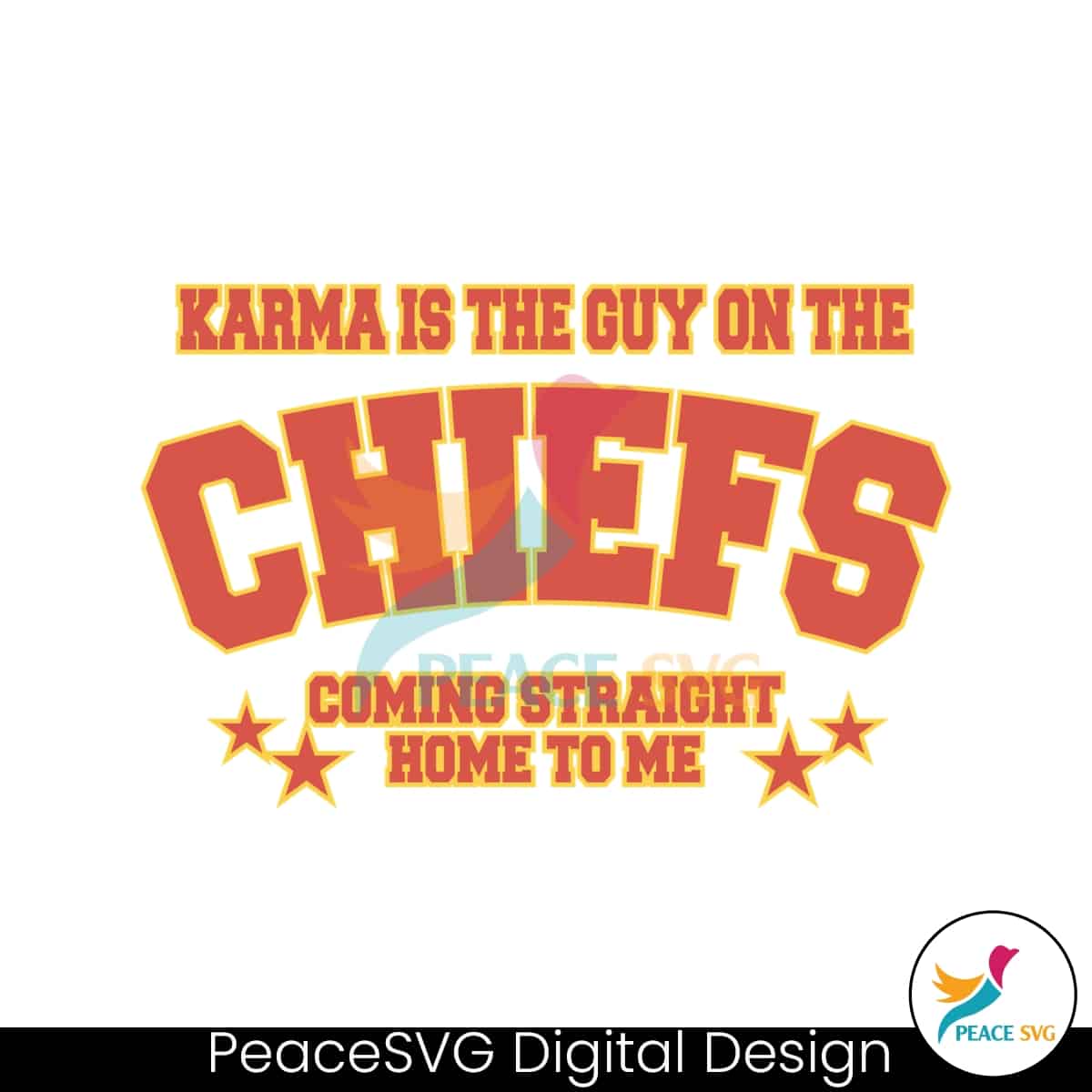 Vintage Karma Is The Guy On The Chiefs Taylors Lyrics SVG File » PeaceSVG