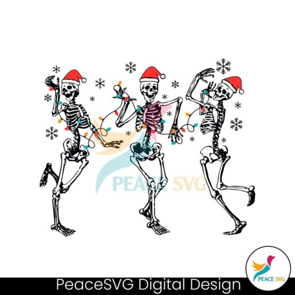 christmas-dancing-skeleton-santa-hat-svg-cricut-files