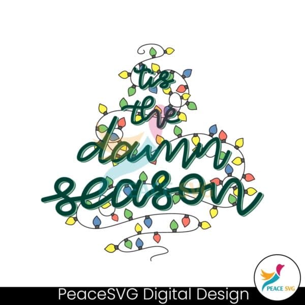 christmas-tis-the-damn-season-svg-cutting-file-cricut