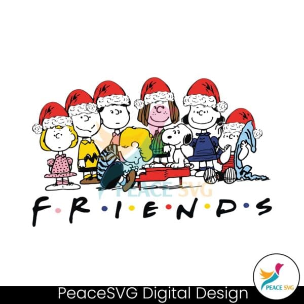 vintage-peanuts-friends-cartoon-christmas-svg-cricut-file