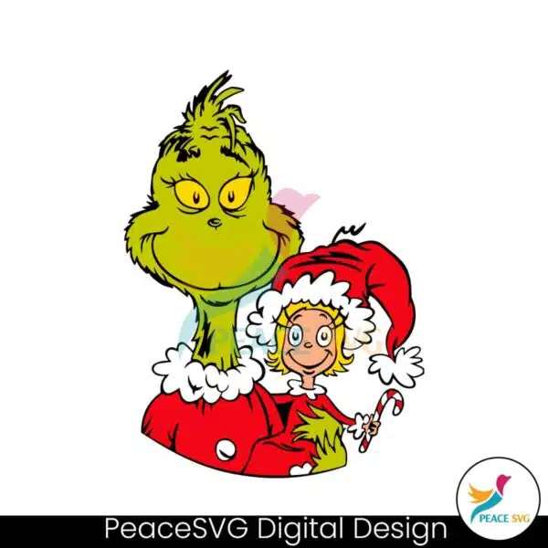 christmas-cindy-lou-and-grinch-svg-digital-cutting-file