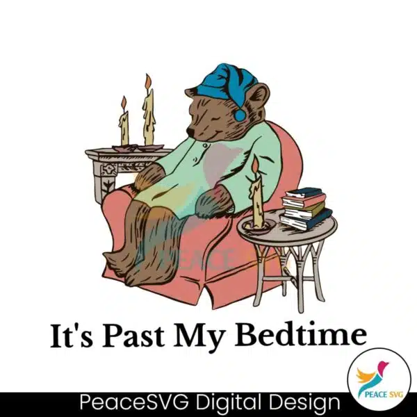 vintage-its-past-my-bedtime-svg-digital-cutting-file