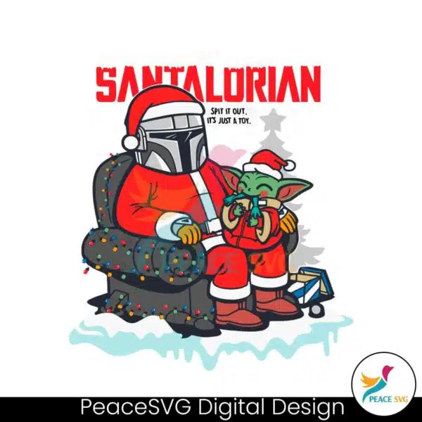 star-wars-christmas-the-santalorian-svg-for-cricut-files