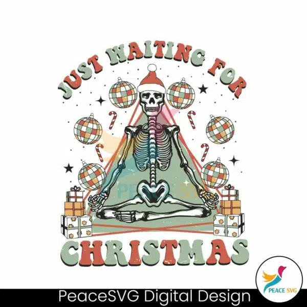 just-waiting-for-christmas-disco-ball-svg-digital-file