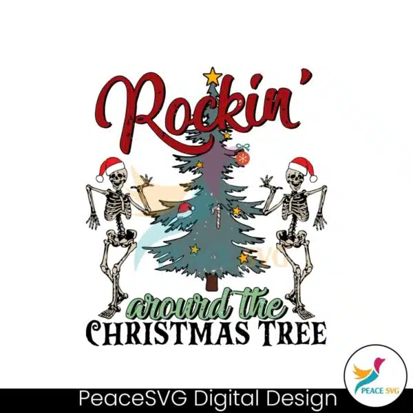 dancing-skeleton-rockin-around-the-christmas-tree-svg